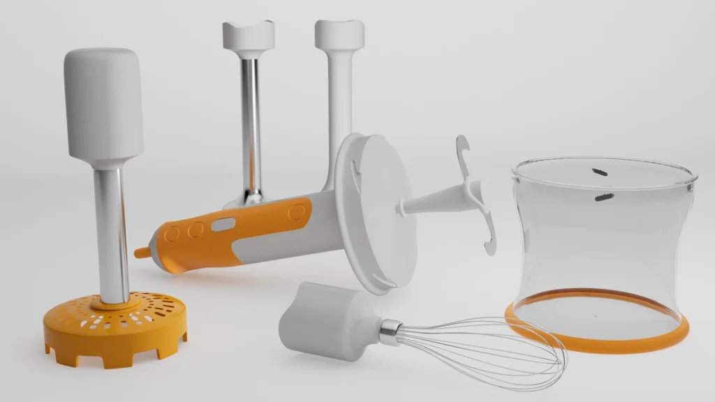 Product Visualisation – Electric Whisk and Attachments
