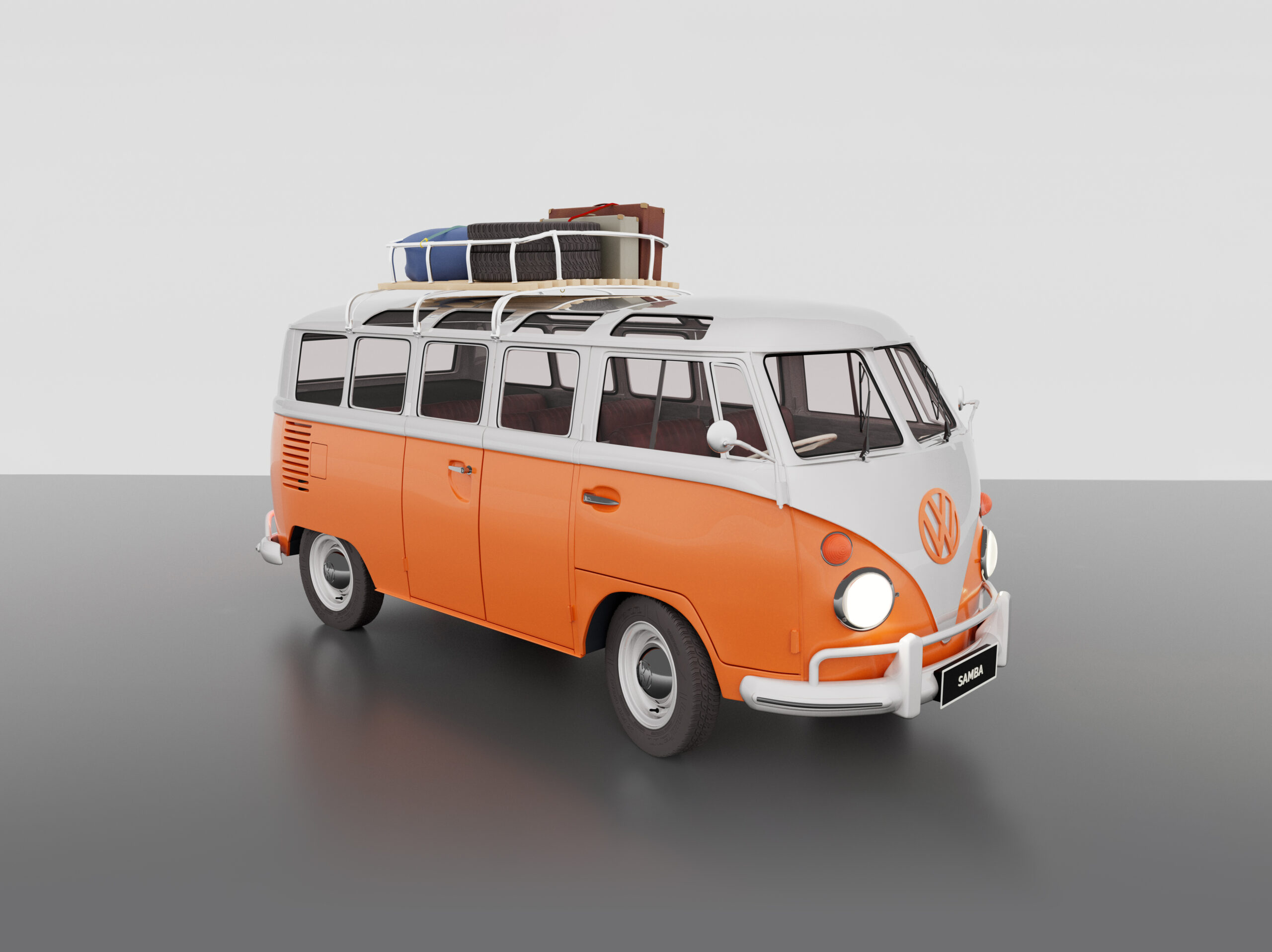 VW Samba T2 Microbus