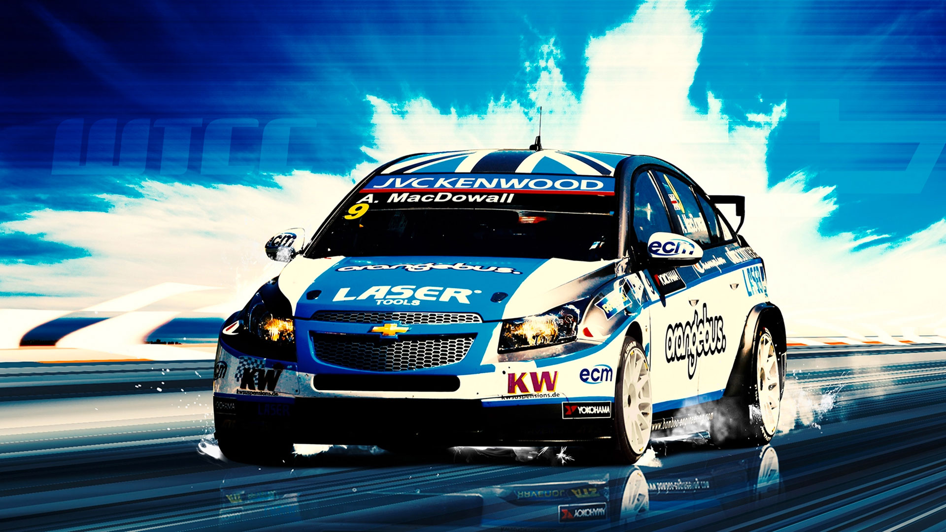 Bamboo Racing World Touring Car Championships Poster